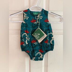 NWT Little Green Radicals | Over The Water Bubble Body Baby Romper